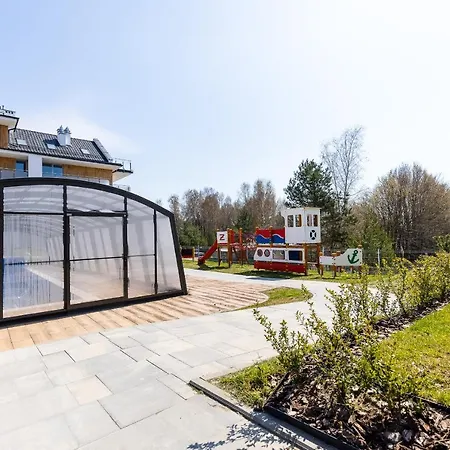 Z Basenem I Kominkiem ,,baltic Sun” شقة