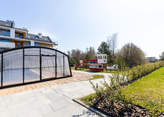 Z Basenem I Kominkiem ,,baltic Sun” Lägenhet